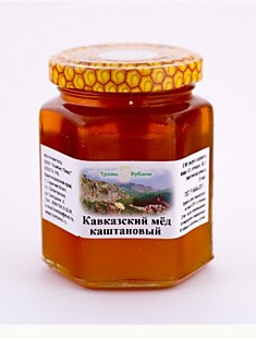 Мед натуральный кавказский каштановый